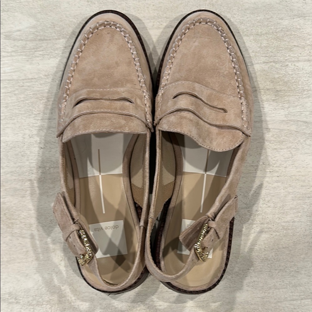 Dolce Vita Tan Slingbacks